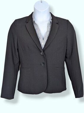RW&Co Scarlett Black Stretch Blazer
